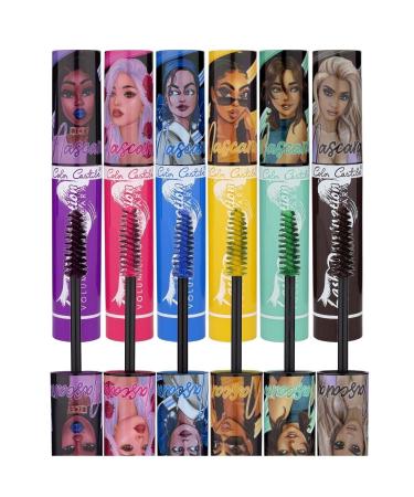 MAQYA Cosmetics 6 Color Neon Mascara Set Color Castle /color Castle 6 Color Neon Mascara Set Maqya1448