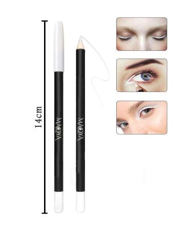MAQYA Cosmetics White Eye Pencil 2 Pieces