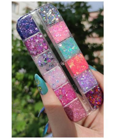 Serashine Glitter Gel Eyeshadow Glittery Creamy Gel Eyeshadow Palette 3