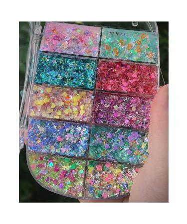 Serashine Gliter Eyeshadow Glitter Palette 5 - Buy Online on GoSupps.com