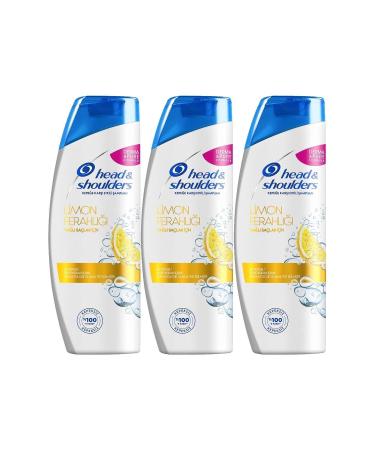 Head&shouders Head And Shoulders Head & Shoulders Anti-Dandruff Shampoo Lemon Freshness 450 Ml X Set of 3
