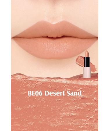 The Saem Kissholic Lipstick Intense / Intense Pigmented Shiny Long-Lasting Lipstick Be06 Desert Sand - Buy Online on GoSupps.com