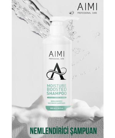 AIMI COSMETIC Aimi Moisture Boosted Intensive Moisturizing Hair Care Shampoo 500ml - Buy Online on GoSupps.com