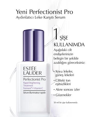 Estee Lauder Perfectionist Pro Brightening Anti-Spot Serum - 50ml Formula Ferment + Formula with Vitamin C - Buy Online on GoSupps.com