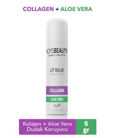 ROYS beauty Lip Balm Collagen Aloe Vera