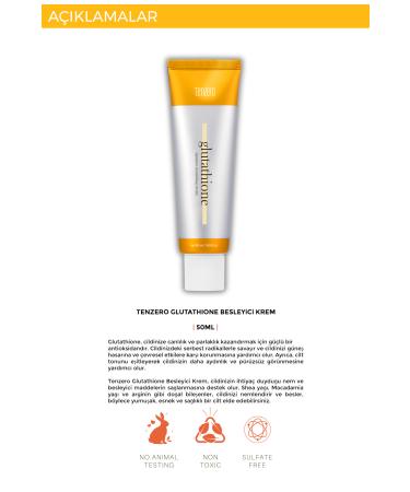 TENZERO Glutathione Containing Anti-Aging Nourishing Moisturizing Special Series Cream - Buy Online on GoSupps.com