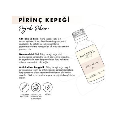 Polente Natural Cold Pressed Rice Bran Oil 30 ml - Buy Online on GoSupps.com