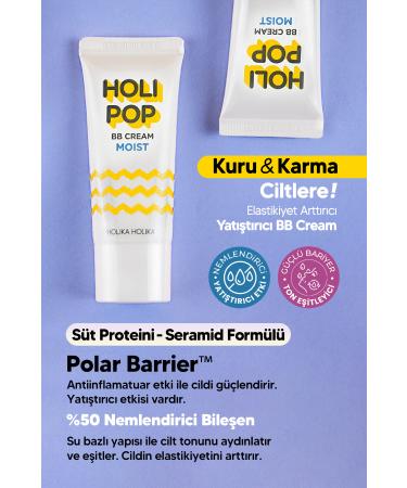 Holika Holika Moisturizing BB Cream Holika Holika Holipop Moist BB Cream SPF 30 /PA++ - Buy Online on GoSupps.com