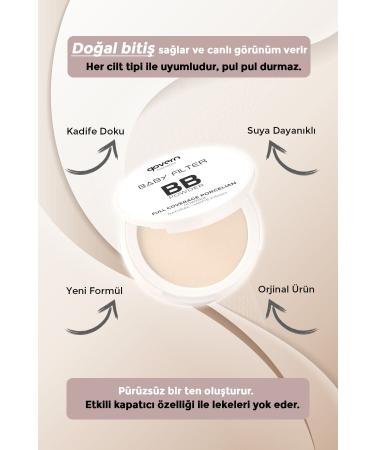 govern Bb Powder Velvet Texture - Extra High Coverage Formula - Color: 03 White Skin - Buy Online on GoSupps.com