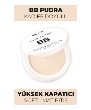 govern Bb Powder Velvet Texture - Extra High Coverage Formula - Color: 01 Very Light White - Buy Online on GoSupps.com
