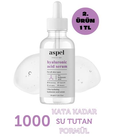 Aspel Ultra Moisturizing and Anti-Wrinkle Hyaluronic Acid Serum 30 ml