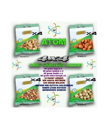 ak r Cookie Mixed Nuts 40 grams 16 Pieces mixed package