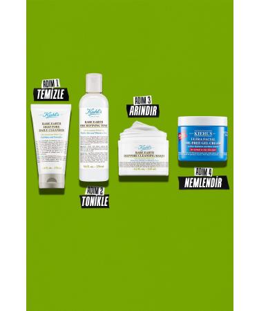 Kiehl's Rare Earth Deep Pore Refining Clay Mask 125 ml - Buy Online on GoSupps.com