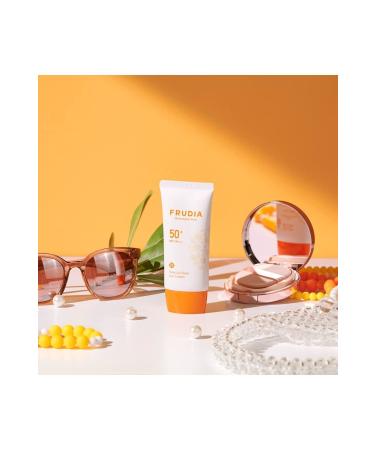 Frudia Skin Tone Equalizer Dull Skin Brightening Sunscreen SPF50 50g /GEMDDS5-F412-96 - Buy Online on GoSupps.com