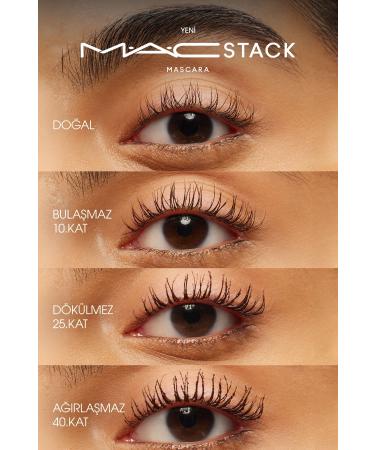 Mac FOR LONGER AND VOLUME LASHES - CHESTNUT STACK - MACSTACK MASCARA 12 ML - Buy Online on GoSupps.com