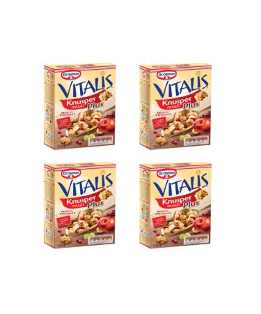 Dr. Oetker Vitalis Multi Fruit Crunchy Muesli 4-Pack