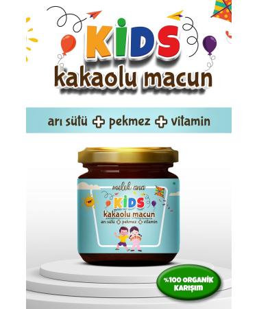 Melek Ana Kids Special for Children Cocoa Royal Jelly Vitamin Appetite Stimulant Weight Gainer Paste