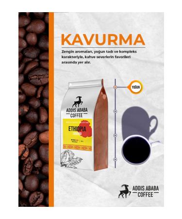 Addis Ababa Coffee Ethiopia Sidamo 250 G. Beans Filter Espresso Coffee - Buy Online on GoSupps.com