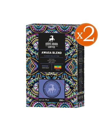 Addis Ababa Coffee Awasa Blend 2 Pack Advantageous Pack 500 grams