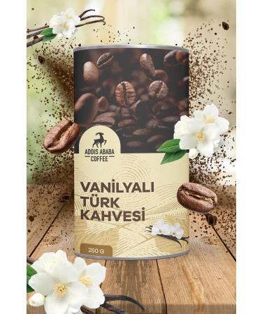Addis Ababa Coffee Vanilla Flavored Turkish Coffee 250 gr