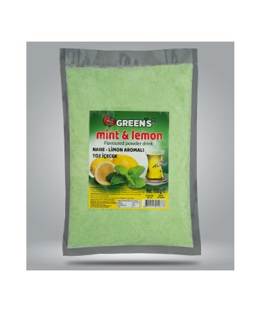 Green's Mint and Lemon Flavored Powder Tea 1000 gr