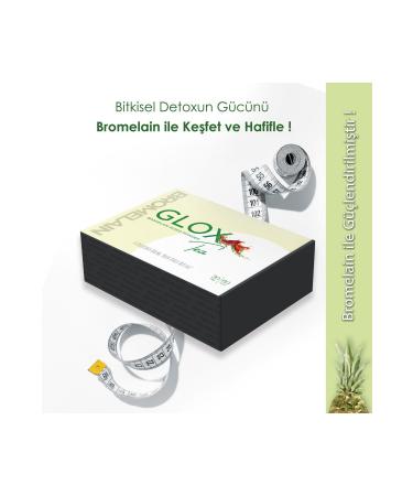 GLOX Tea Bromelain Herbal Tea Helping to Regulate Metabolism