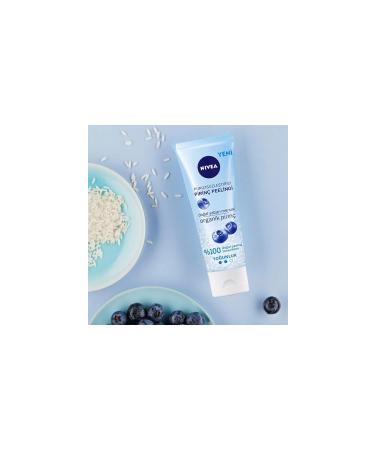 NIVEA Smoothing Organic Rice Peeling normal skin facial cleanser 75 ml - Buy Online on GoSupps.com