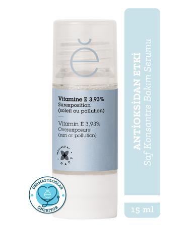 Etat Pur PURE ACTIVE VITAMIN E ANTIOXIDANT EFFECTIVE LONG-TERM PROTECTIVE CARE SERUM 15 ML
