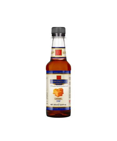 Simonelli 3-Piece Syrup Set (Caramel + Vanilla + Strawberry) Coffee and Cocktail Syrup 3x250ml - Buy Online on GoSupps.com