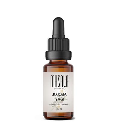 Masala Jojoba Oil 20 Ml. (jojoba Oil) Cold Pressed - Buy Online on GoSupps.com