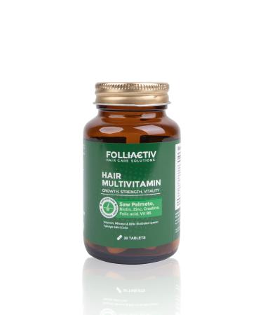 folliactiv HAIR MULTIVITAMIN GROWTH STRENGTH VITALITY 30 TABLETS