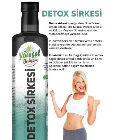 My Local Garden Detox Vinegar Helps to Eliminate Edema Natural Fermentation (500ML) - Buy Online on GoSupps.com