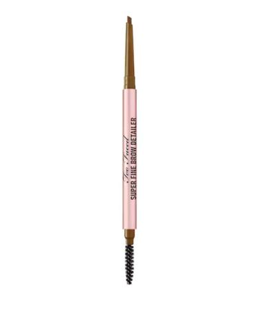 Too Faced Super Fine Brow Detailer Medium Brown- Eyebrow Pencil