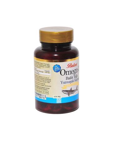 Balen Omega 3 Fish Oil Soft 100 Capsules - Buy Online on GoSupps.com