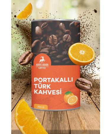 Addis Ababa Coffee Orange Flavored Turkish Coffee 250 gr