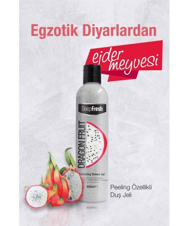 Deep Fresh Purifying Shower Gel Dragon Fruit 2 X 400 Ml - Buy Online on GoSupps.com