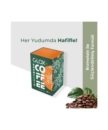 GLOX Coffe - Rejuvenating Coffee with Advanced Formula Supported by Collagen and Bromelain