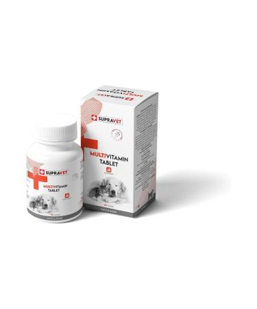 Supravet Multivitamin Tablets for Cats and Dogs 75 Pieces