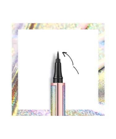 ROWENAROSE Black Waterproof Pencil Eyeliner Glitter - Buy Online on GoSupps.com