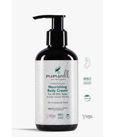 Momwell Organic Nourishing Body Cream 250ml