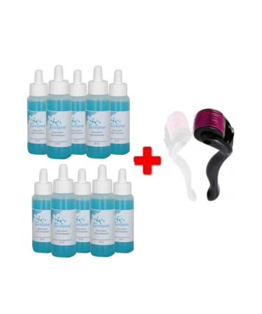 Purexpose Hair Growth Repairing Visualizer 10pcs Serum1 Dermaroller