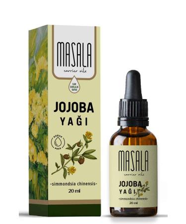 Masala Jojoba Oil 20 Ml. (jojoba Oil) Cold Pressed