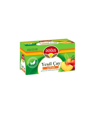 Do u Tea Do u Peach Green Tea 20's 35 Gr. (Herbal Tea) (12's)