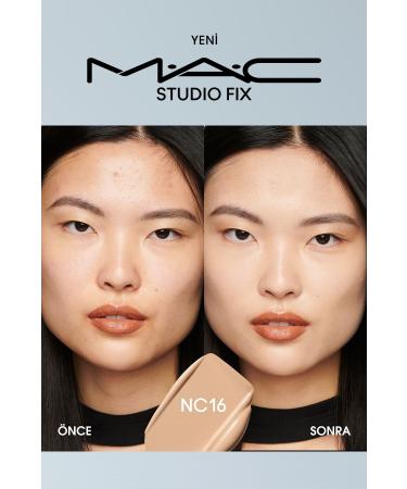 Mac 24 Hour Lasting Matte Foundation - Studio Fix Fluid Spf15 Mini - Color: NC16 - 15ml - Buy Online on GoSupps.com