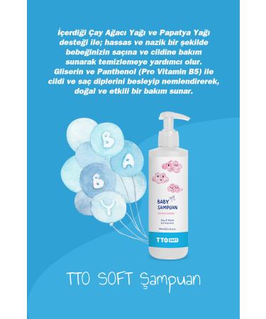 Tto SOFT BABY SHAMPOO 200 ML - Buy Online on GoSupps.com