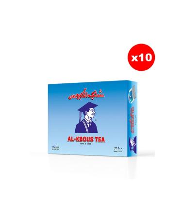 payitaht date Al-kbous Black Tea 100 Pack Tea Bag X10 Pack