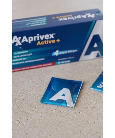 Aprivex L-carnitine alpha Lipoic Acid Coenzyme Q10 Probiotic Micro Organism 30 Powder Sachet - Buy Online on GoSupps.com