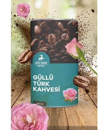 Addis Ababa Coffee Rose Flavored Turkish Coffee 250 gr