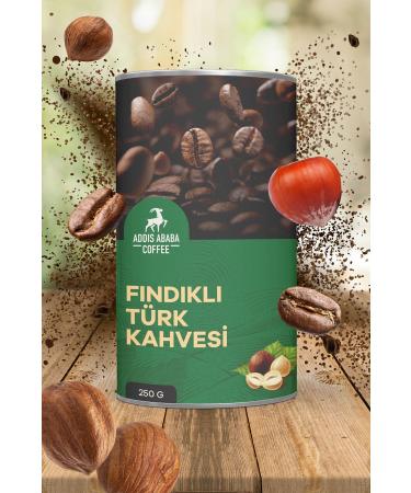 Addis Ababa Coffee Hazelnut Flavored Turkish Coffee 250 gr