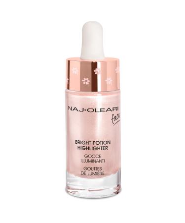 Naj Oleari Bright Potion Highlighter-Rose Quartz - Pearlescent Pink Highlighter - Buy Online on GoSupps.com